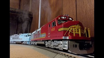 MTH Railking Scale 30-20535-1 Santa Fe EMD FP45 Overview & Exhaust Stack Modification