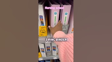 Let’s Build a Binder for nursing school!! #nursingschool#nursingdegree#nursingstudent🌸💫🌸💫🌸