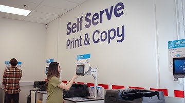 Self Serve at Print, Copy and Create