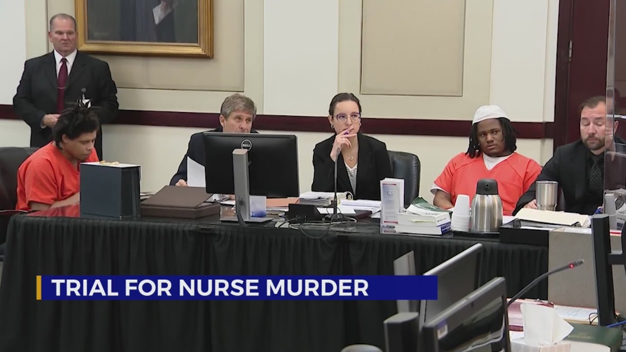 Jury seated in trial against 2 accused in nurse's murder - YouTube