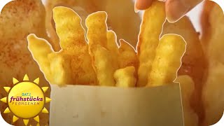 Dünn Oder , Geriffelt Oder Glatt - Tiefkühl-Pommes Im Regal-Check Sat.1 Frühstücksfernsehen