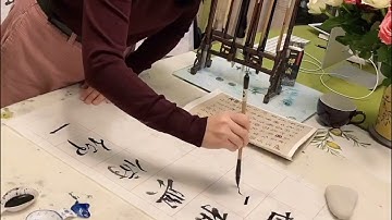 Lantingji Xu, the most beautiful Chinese calligraphy works by Wang XiZhi.