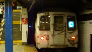 MTA New York City Subway : Euclid Avenue Bound R44 C Train @ Chambers Street - World Trade Center