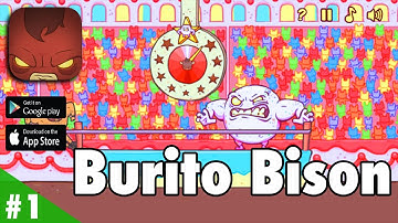 Burrito Bison - iOS / Android Game Walkthrough HD - Boss 1