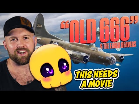 Eager Beavers & Their Custom B17 Bomber - Old 666 | First Time Reacting to Fat Electrician