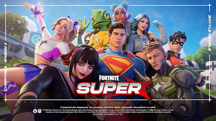 Bande annonce cinématique de Fortnite Battle Royale Chapitre 6   Saison 3   Super