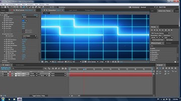 Tron Grid Animation Saber video copilot Adobe After effect CC 2017