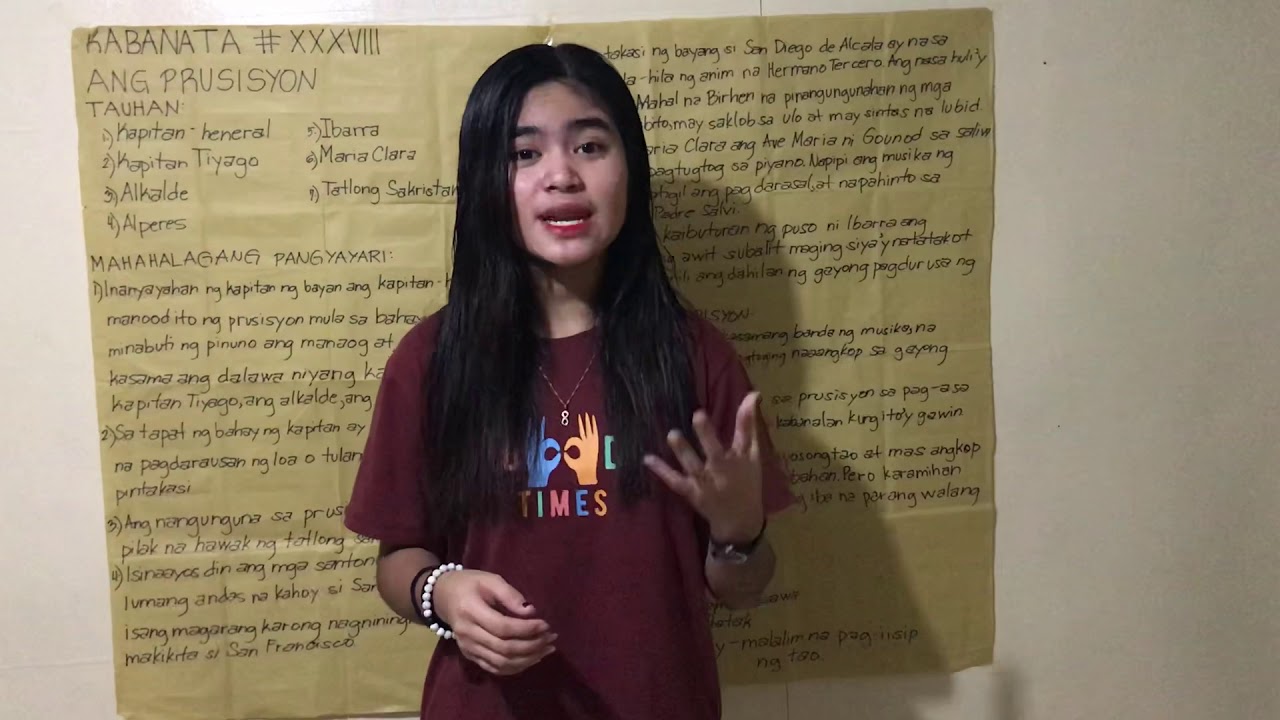 RonquilloKristine Angelie M                             kabanata 38Ang Prusisyon