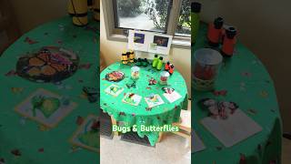 Our #toddler and #preschool classroom is set up for the bugs & butterflies theme! Link in comments.