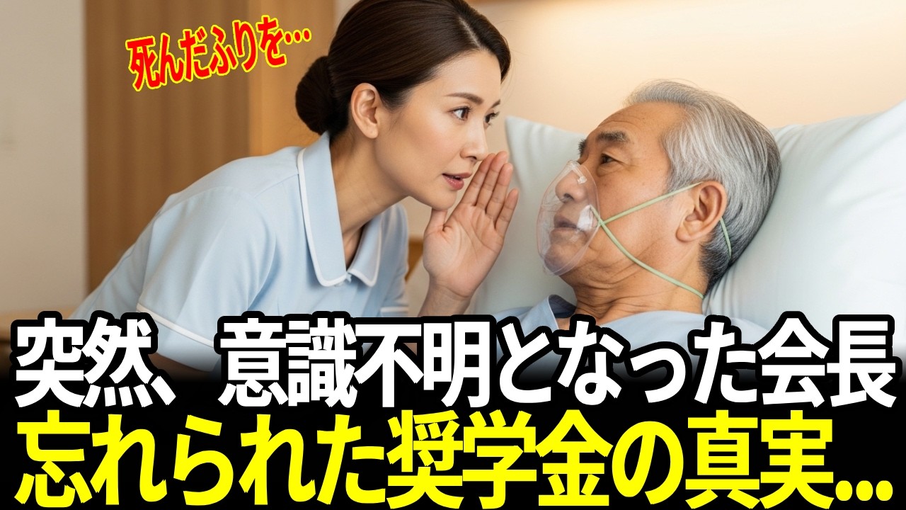「死んだふりをしてください」会長にそう言った看護師の本当の理由...【日本感動ドラマ】
