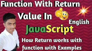 function with return value in javascript | javascript tutorial for beginners 2019 in english