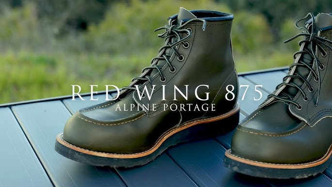 Red Wing 6 in Classic Moc in Alpine