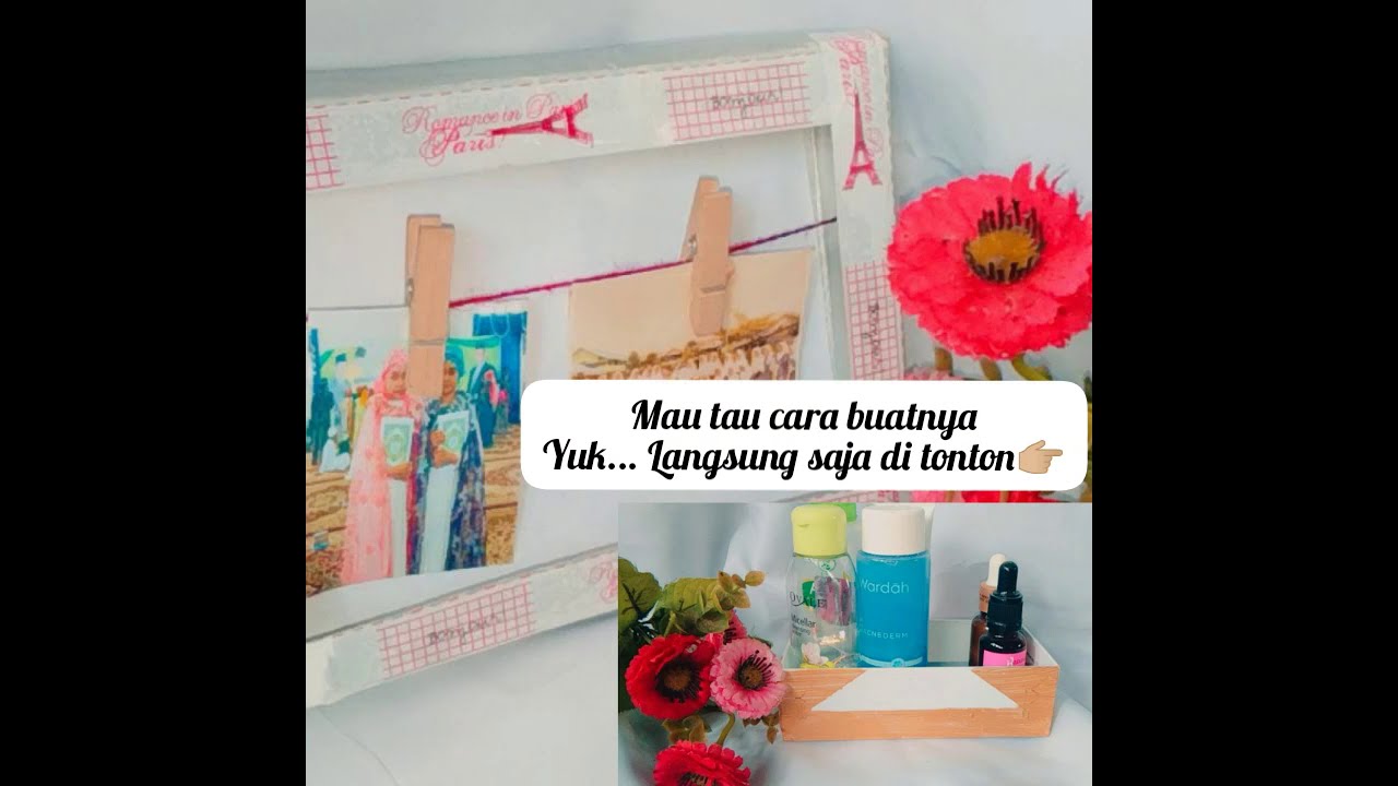 DIY/Memanfaatkan barang yg sudah tidak terpakai - YouTube