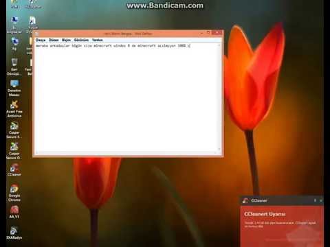 Minecraft Windows 8 Açılmıyor 100% çözüm