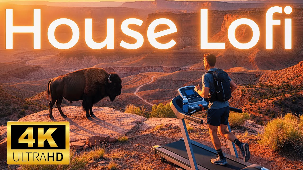 3-Hour VIRTUAL HIKE 🏃‍♂️🐂 | 4K Treadmill Scenery with a BISON! (Caprock Canyons, Texas)