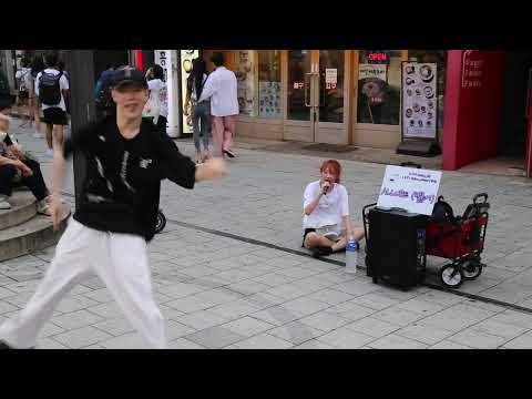 Kpop&amp;<strong>amp</strong>;JHKTV]former <strong>BTS</strong> backup dancer jangwoo in hongdae-New thing-ZICO 장우 홍대케이팝 새빙