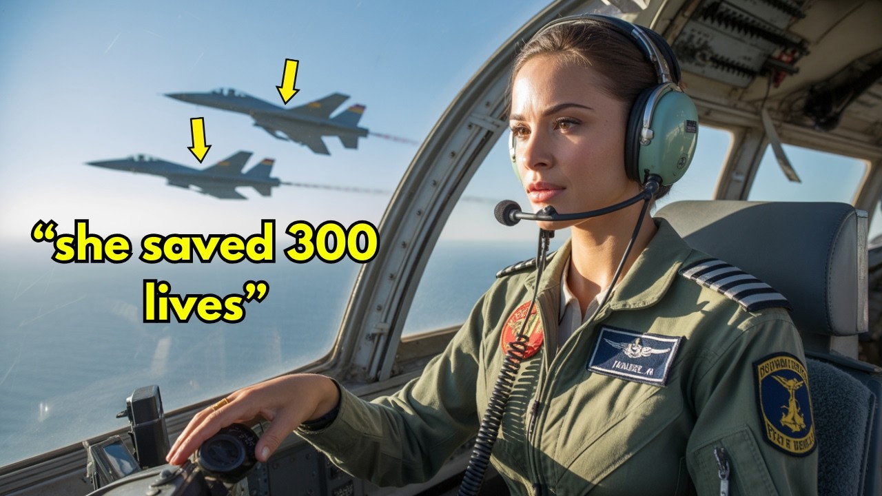 She Saved 300 Lives Mid Air — Then F 22 Pilots Heard Her Call Sign