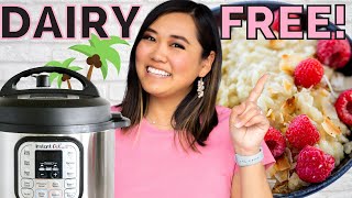 The most AMAZING Coconut Rice Pudding - Dairy Free Instant Pot