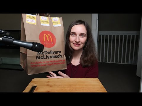 McDonalds Big Mac & Fries ~ Whispered ASMR