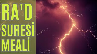 Ra'd Suresi meali  | Altyazılı | 4K HD