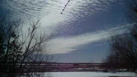 Cirrus cloud medley - time lapse