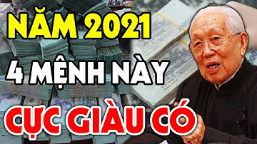 Năm Tân Sửu 2021 TÀI LỘC BÙNG PHÁT, 4 Người Mệnh Này Sẽ GIÀU LÊN TRÔNG THẤY, Tiền Bạc Ùn Ùn Kéo Vào