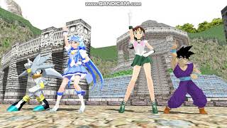 Mmd X Dbz X Sth X Sm X Glitter Force Little Apple