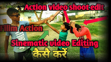 How to shoot and edit fight action scene full tutorial in  mobile kinesmaster 2022,