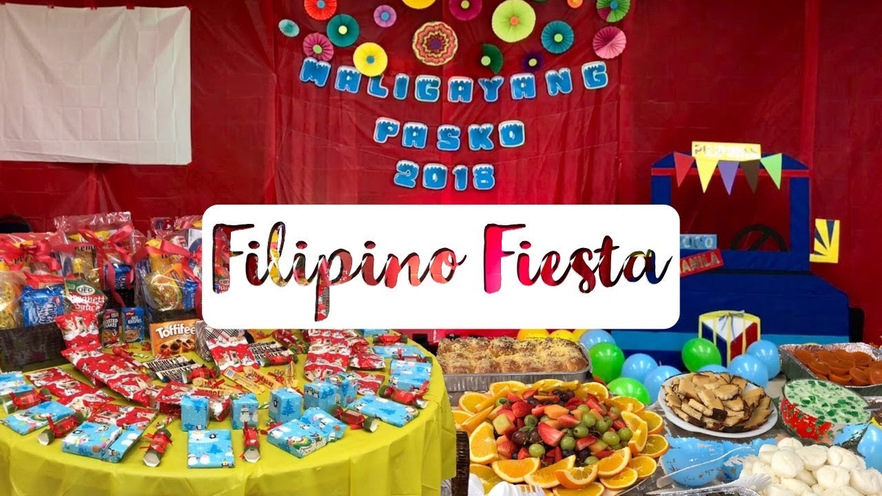 FILIPINO FIESTA Themed Party YouTube