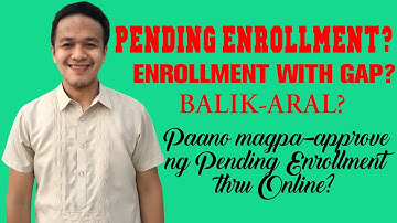 Paano magpa- approve ng PENDING ENROLLMENT sa LIS  ?