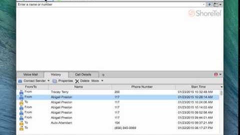 ShoreTel Communicator for the Mac?