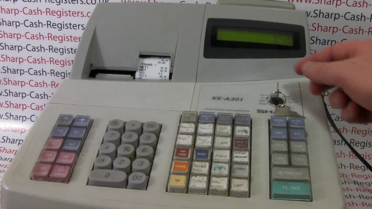 Sharp XE-A301 / XEA301 Z1 Report - YouTube