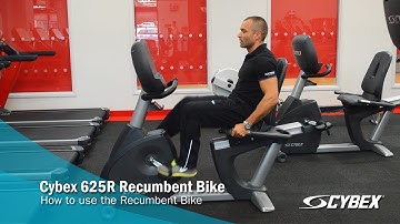 Cybex 625R Recumbent Bike - How to use