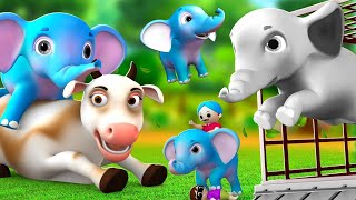 जादुई हाथी - Magical Elephant Story | Hindi Kahaniya 3D Animated Hindi Moral Stories JOJO TV Kids