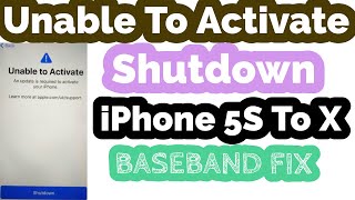 Unable to activate iphone shutdown an update is required to activate your iphone iphone 6 plus/6/6s