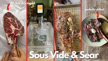 HOW to Sear & Sous Vide Steak & WHY