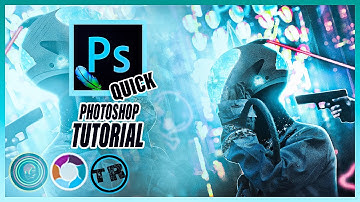 HOW TO CREATE CYBERPUNK EFFECT IN PHOTOSHOP (XTREMELY DANGEROUS). TUTORIAL 003