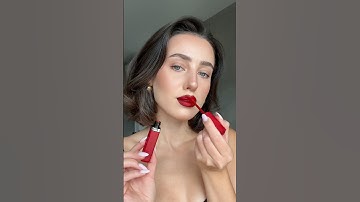 Red lips are always a good idea #shorts #lorealparis #redlipstick