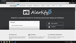 How to use Alertify JS in Angular