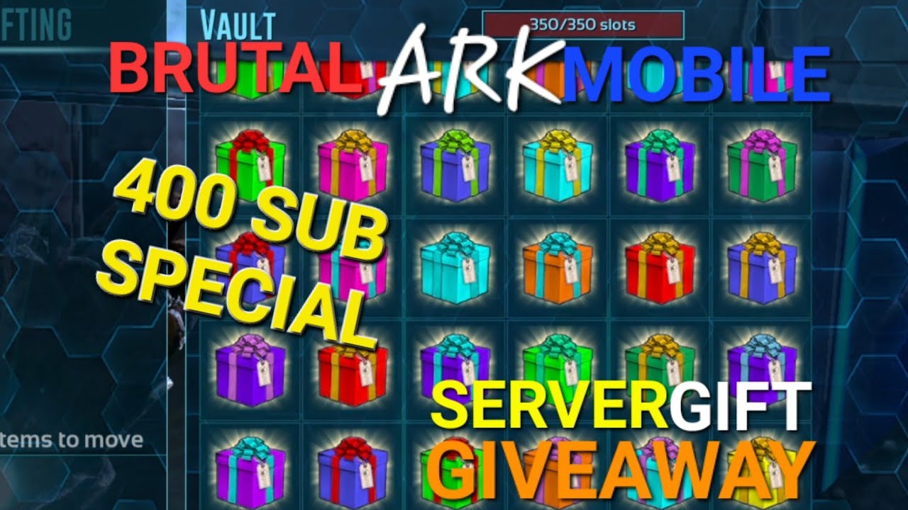 Opening 300 mail gifts. GIVEAWAY Celebrating 400 subs Thank you! Ark