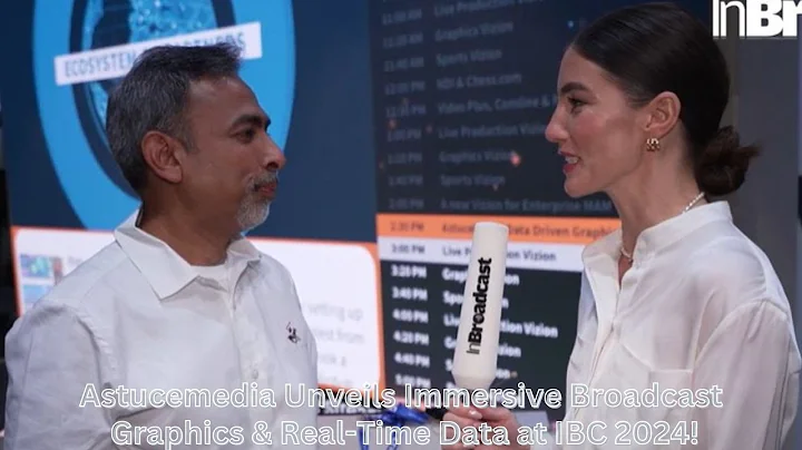 Astucemedia Unveils Immersive Broadcast Graphics & Real-Time Data at IBC 2024!