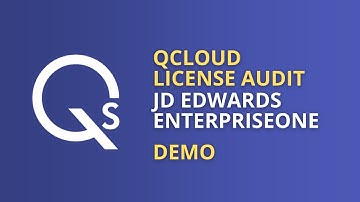 Demo: QCloud License Audit for JD Edwards EnterpriseOne