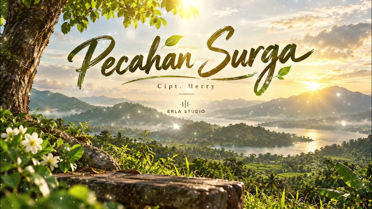 PECAHAN SURGA — Herry | Official Lyric Video | Erla Studio