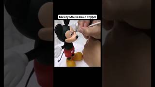 Modelando un Mickey Mouse #cake #mickeymouse #cakedecorating #modelling