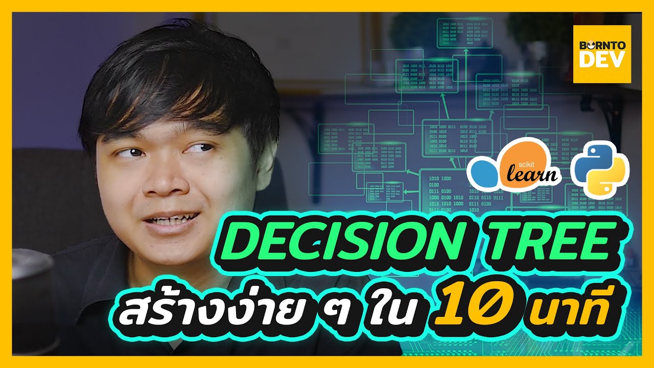 decision making คือ  Update  มาทำ Decision Tree ใน 10 นาที | Python x Scikit-learn