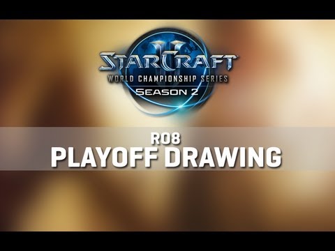 WCS Europe Season 2 Ro8 Drawing - StarCraft 2