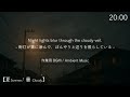 雲間に滲む夜の灯り(Night lights blur through the cloudy veil.)No.141|作業用BGM / Ambient Music