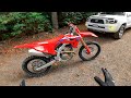 First Ride on 2024 Honda CRF250R