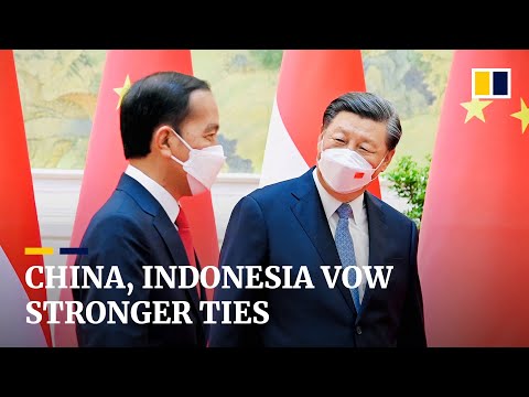 China, Indonesia vow stronger ties as President Joko Widodo tours East Asia