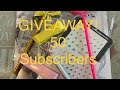 Giveaway once I reach 50 Subscribers